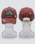 "The Multi-Threat" Interchangeable Patch Dad Hat – Inception Custom Series