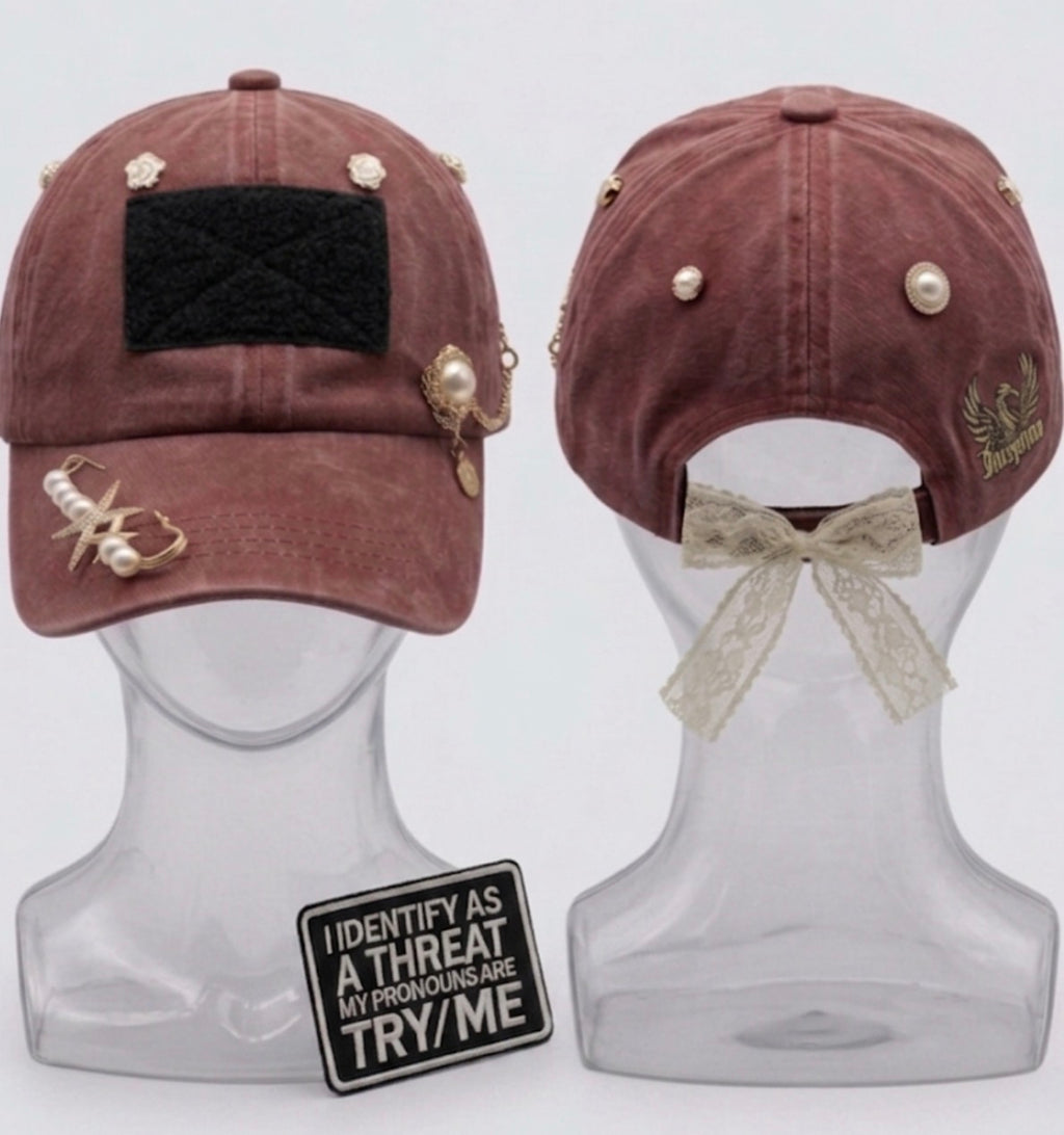 "The Multi-Threat" Interchangeable Patch Dad Hat – Inception Custom Series