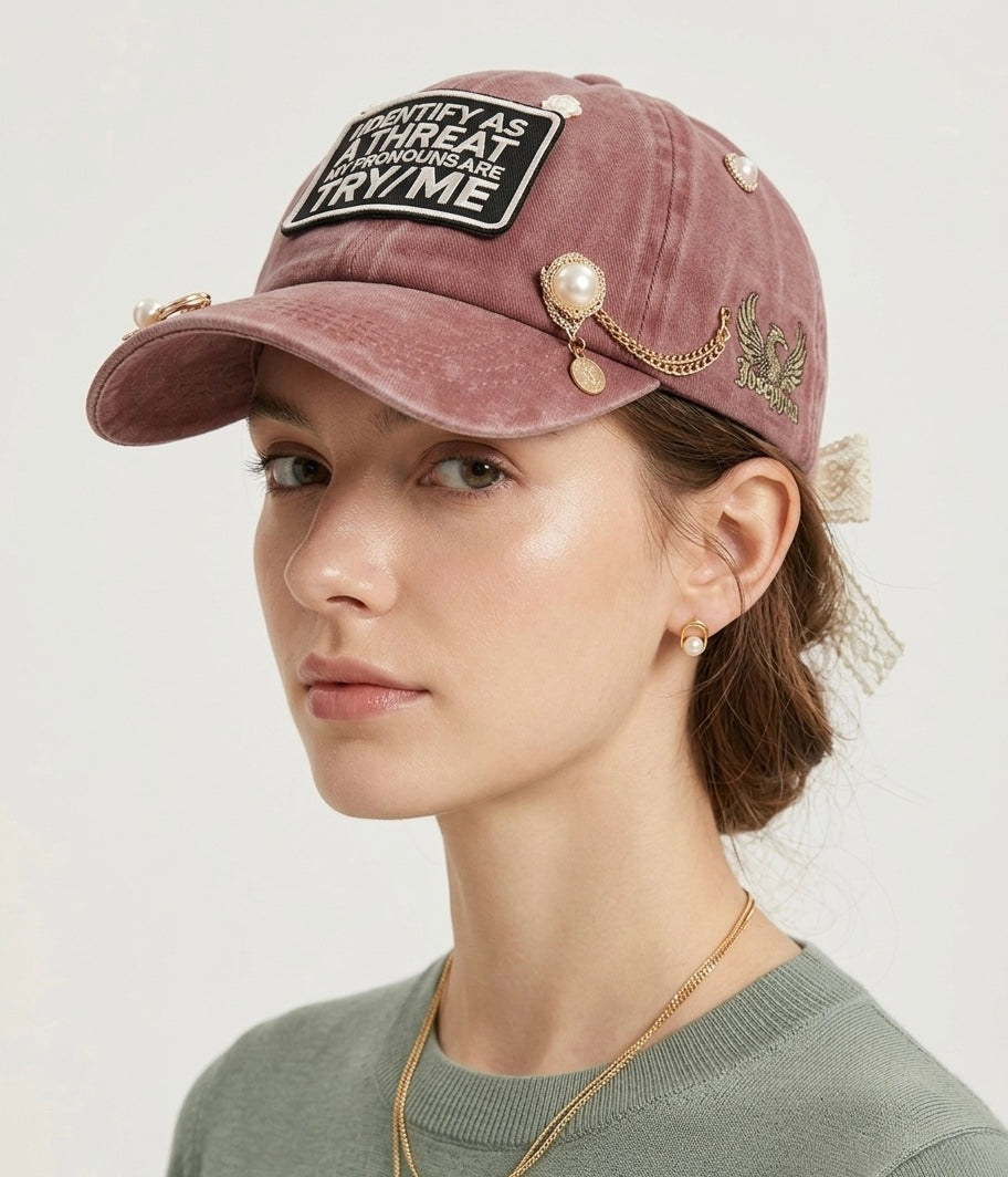 "The Multi-Threat" Interchangeable Patch Dad Hat – Inception Custom Series