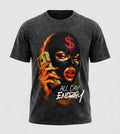 "Masked Ambition" Graphic Tee - Vintage Black