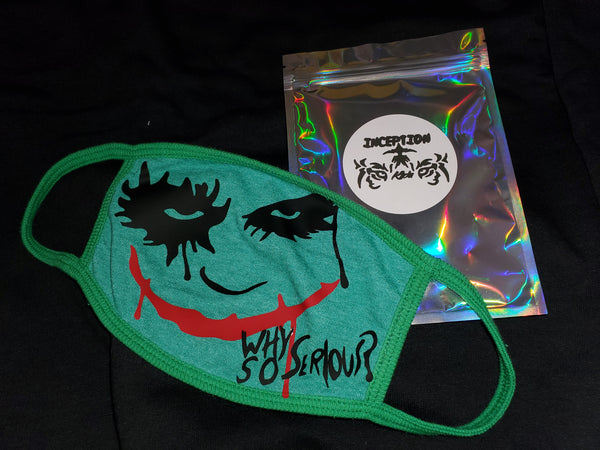 Why So Serious Joker Face Mask