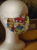 90's Cartoon Face Mask