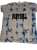 Ripped Up Tye Dye Baby Girl Tshirt